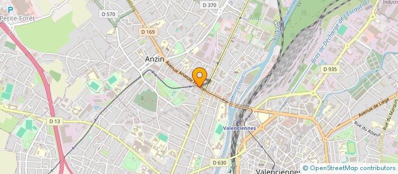 localisation de l'entreprise IMESIAS  ANZIN