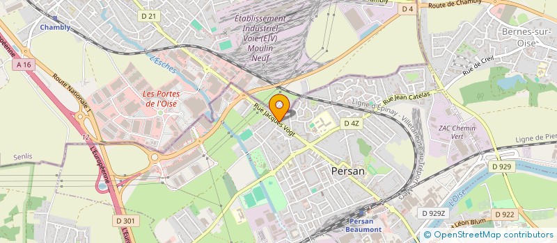 localisation de l'entreprise IMESS  PERSAN