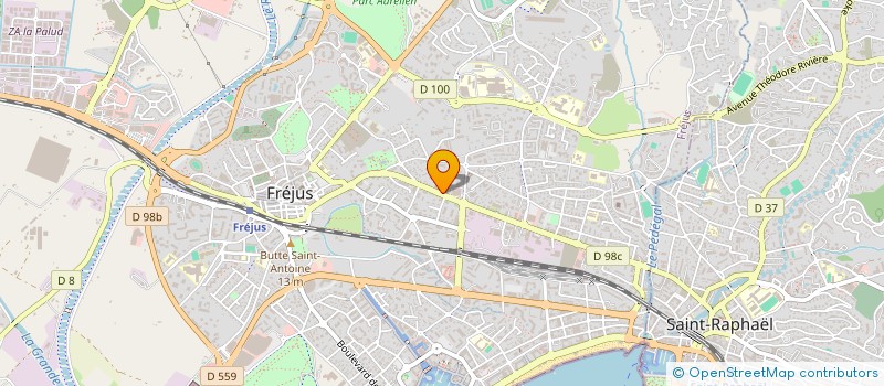 localisation de l'entreprise IMEVIMMO à FREJUS