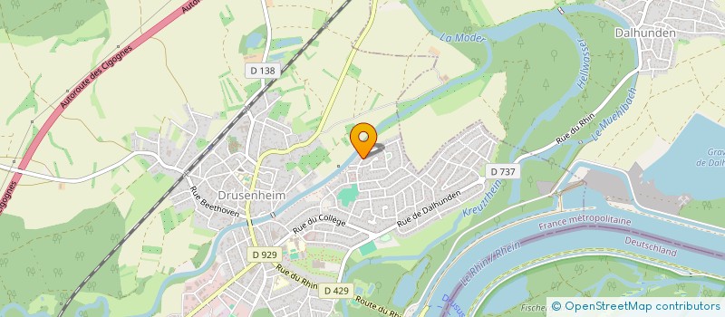 localisation de l'entreprise IMEVO  ROHRWILLER