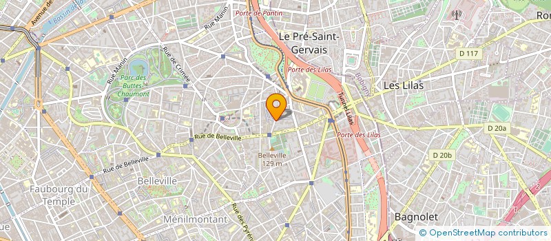 localisation de l'entreprise IMEX à PARIS