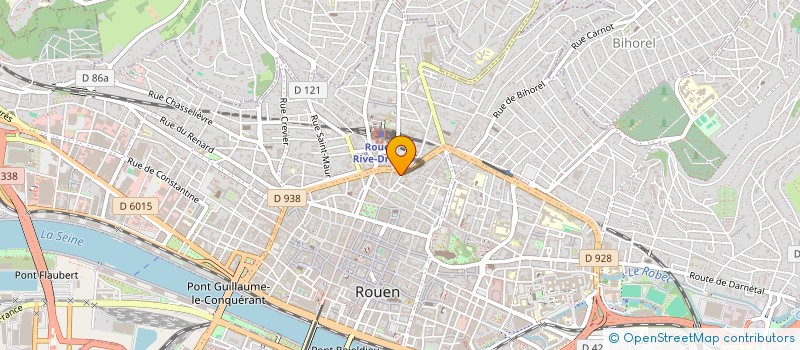 localisation de l'entreprise IMEX à ROUEN