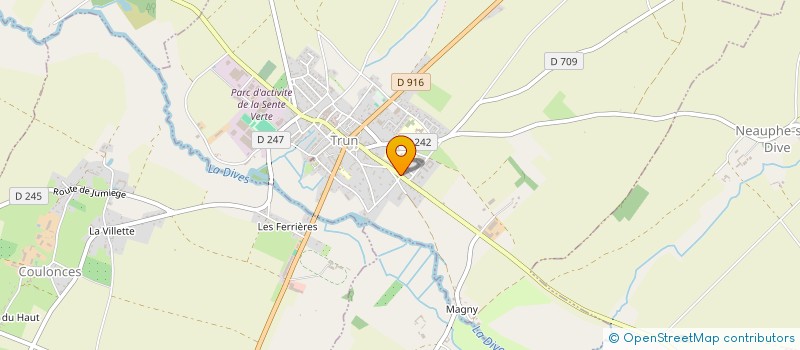 localisation de l'entreprise IMEX 61 à TRUN