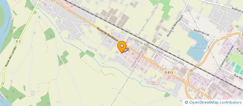 localisation de l'entreprise IMEX  SAINTE-BAZEILLE