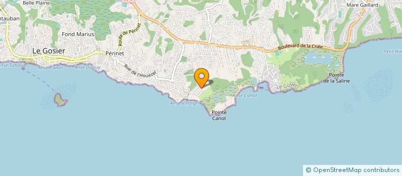 localisation de l'entreprise IMEX CARAIBES  LE GOSIER