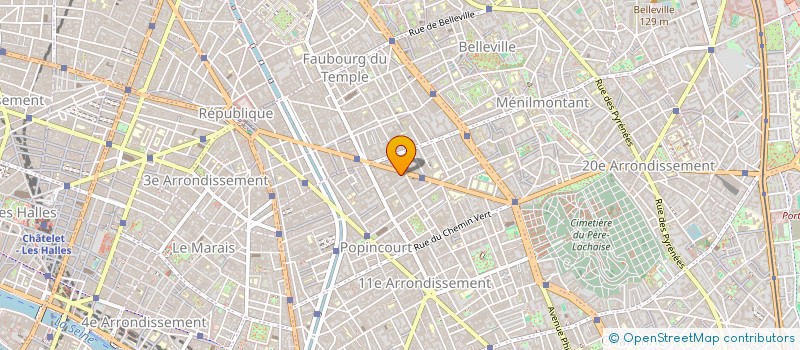 localisation de l'entreprise IMEX FRANCE à PARIS