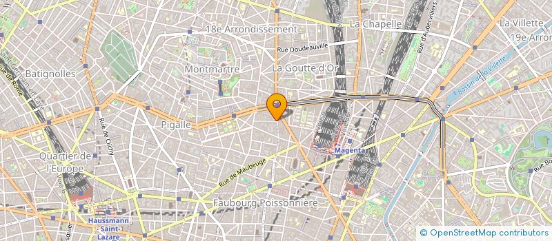 localisation de l'entreprise IMEX NORD-SUD  PARIS