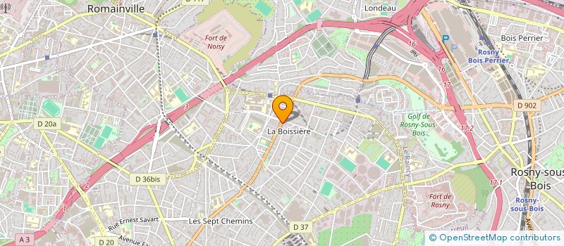 localisation de l'entreprise IMEX RENOV  MONTREUIL