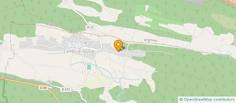 localisation de l'entreprise IMEXA  CAMPS-LA-SOURCE