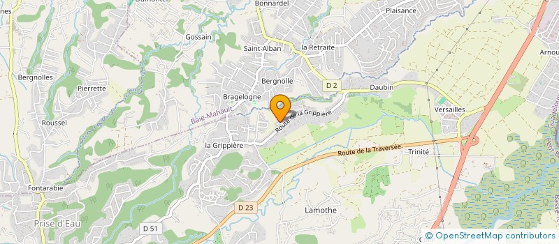 localisation de l'entreprise IMEXA INTERNATIONAL  PETIT-BOURG