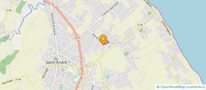 localisation de l'entreprise IMEXIA à SAINT-ANDRE