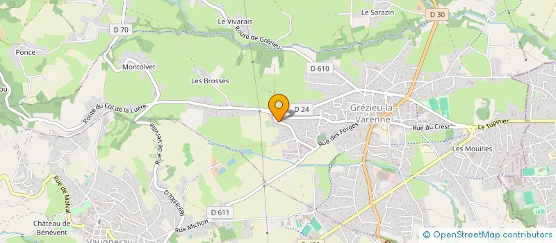 localisation de l'entreprise IMEXINT  GREZIEU-LA-VARENNE