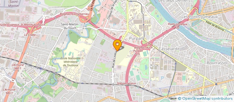 localisation de l'entreprise IMEXPORT à TOULOUSE
