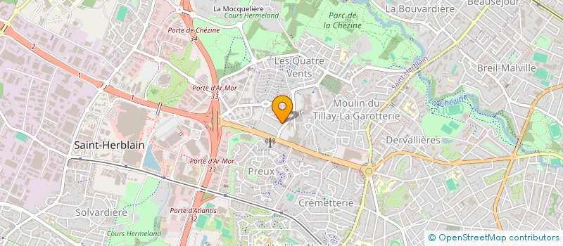 localisation de l'entreprise IMEXPRO à SAINT-HERBLAIN