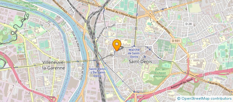 localisation de l'entreprise IMEXTRA à SAINT-DENIS