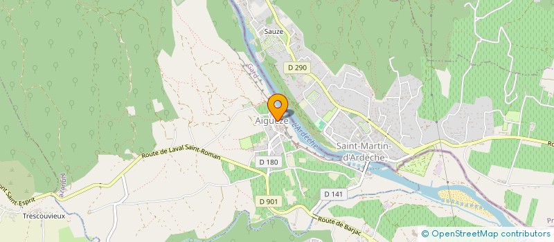 localisation de l'entreprise IMF INSTRUMENTATION MAINTENANCE FONTAINE  AIGUEZE