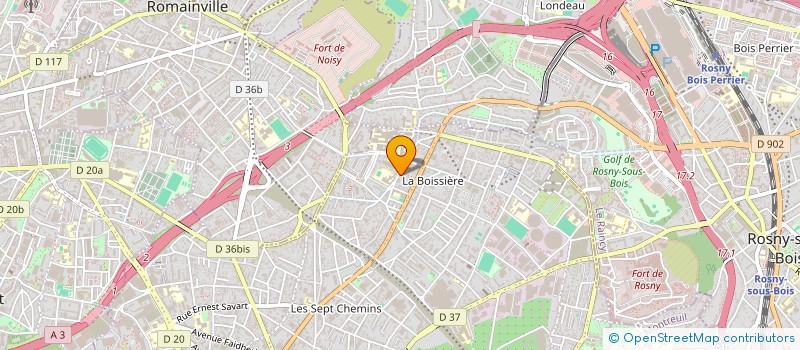 localisation de l'entreprise IMFA CONSULTING à MONTREUIL