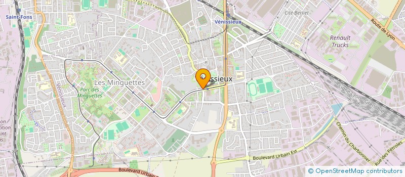 localisation de l'entreprise IMFORM  VAULX-EN-VELIN