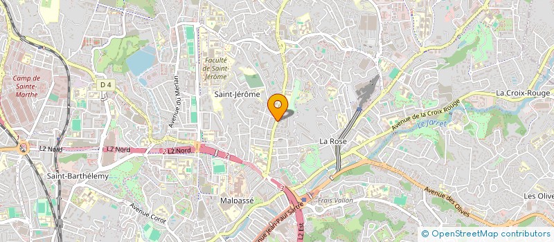 localisation de l'entreprise IMG à MARSEILLE