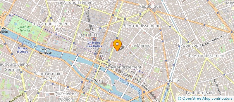 localisation de l'entreprise IMG ARTISTS à PARIS
