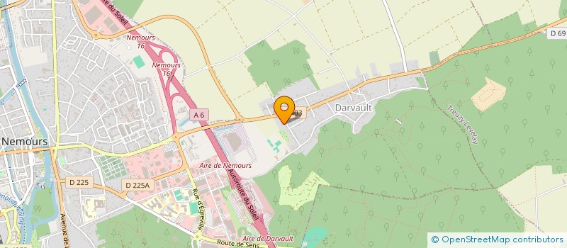 localisation de l'entreprise IMG -INSTITUT DES METIERS DE GESTION  DARVAULT