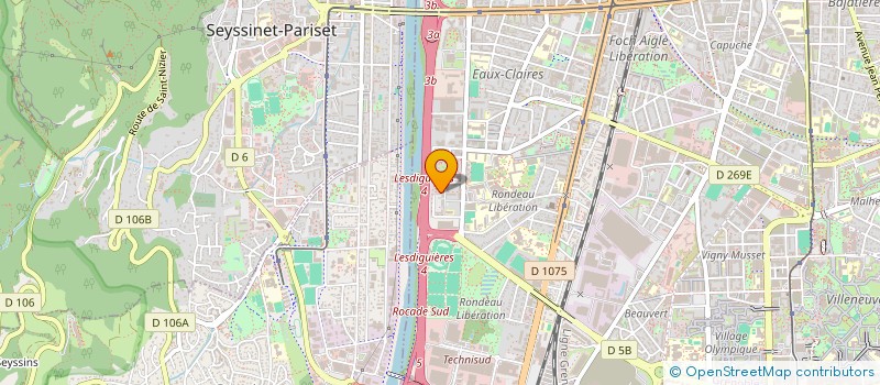 localisation de l'entreprise IMGC  GRENOBLE