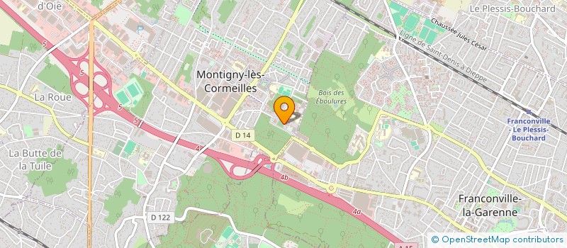 localisation de l'entreprise IMGM à MONTIGNY-LES-CORMEILLES