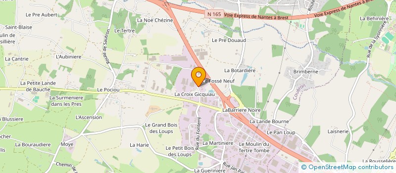localisation de l'entreprise IMGR1 à COUERON