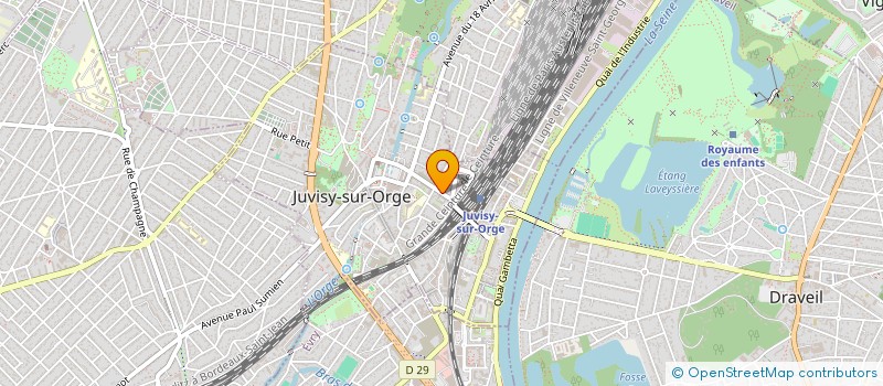 localisation de l'entreprise IMH à JUVISY-SUR-ORGE