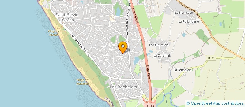 localisation de l'entreprise IMHO-BLOC à SAINT-BREVIN-LES-PINS
