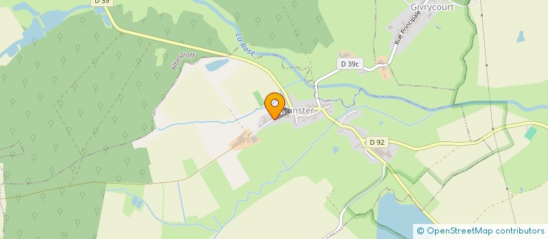 localisation de l'entreprise IMHOFF  MUNSTER