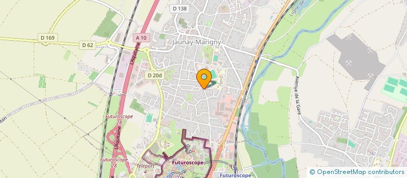 localisation de l'entreprise IMHOPRET  JAUNAY-MARIGNY