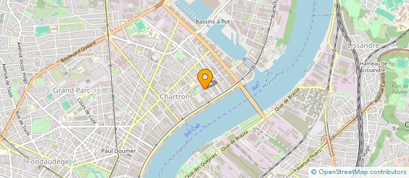 localisation de l'entreprise IMHOTECH  BORDEAUX