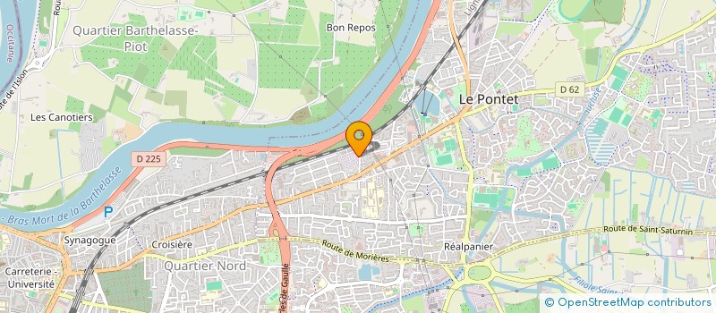 localisation de l'entreprise IMHOTEP  LE PONTET