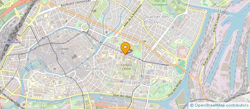localisation de l'entreprise IMHOTEP  STRASBOURG