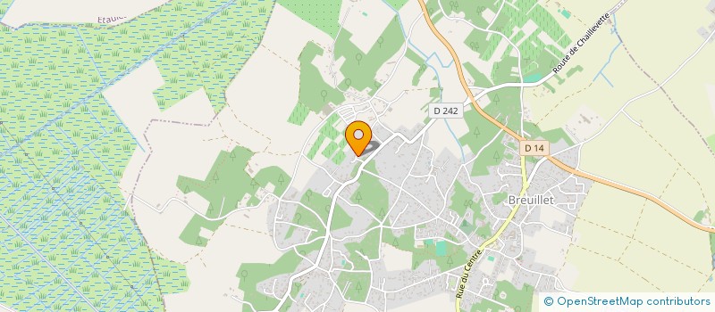 localisation de l'entreprise IMHOTEP  BREUILLET