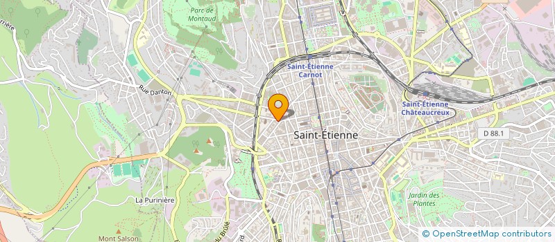 localisation de l'entreprise IMHOTEP  SAINT-ETIENNE