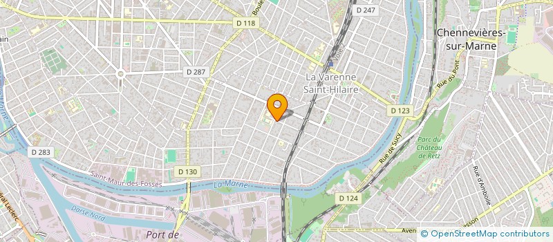 localisation de l'entreprise IMHOTEP 77 à SAINT-MAUR-DES-FOSSES