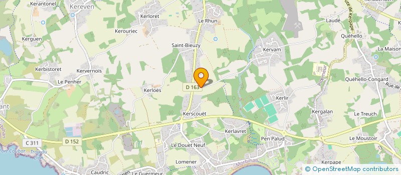 localisation de l'entreprise IMHOTEP à PLOEMEUR