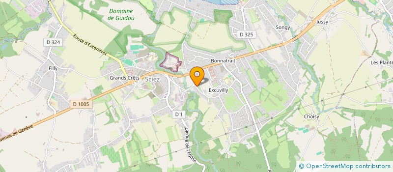 localisation de l'entreprise IMHOTEP  SCIEZ