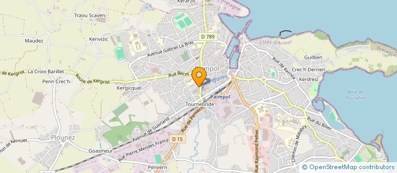 localisation de l'entreprise IMHOTEP  PAIMPOL