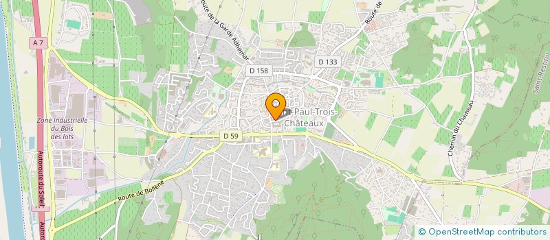 localisation de l'entreprise IMHOTEP FACADES  SAINT-PAUL-TROIS-CHATEAUX