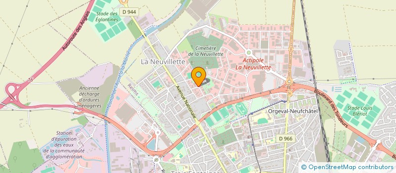 localisation de l'entreprise IMHP à REIMS