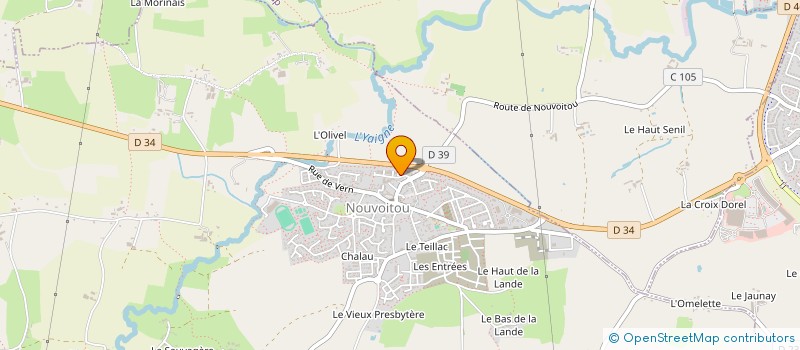 localisation de l'entreprise IMI  NOUVOITOU