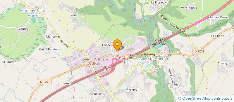 localisation de l'entreprise IMI  ALBY-SUR-CHERAN