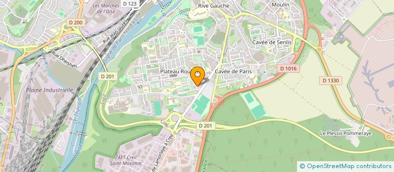 localisation de l'entreprise IMI à CREIL