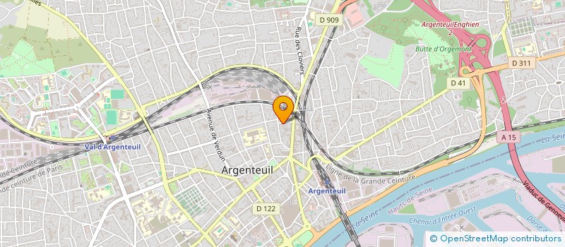 localisation de l'entreprise IMI AUTO GROUPE  ARGENTEUIL