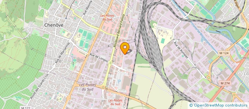 localisation de l'entreprise IMI FORMATION à CHENOVE