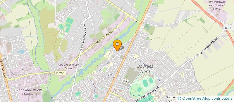 localisation de l'entreprise IMI IMMO  BOURGES