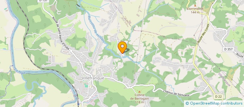 localisation de l'entreprise IMIAK  VILLEFRANQUE